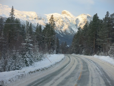 The road to Hemsedal