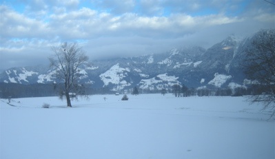 Austrian Alps on Saturday 11th December