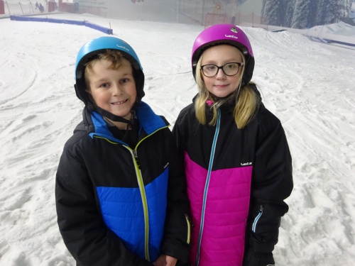 Alfie and Izzy from Ardley Hill Academy