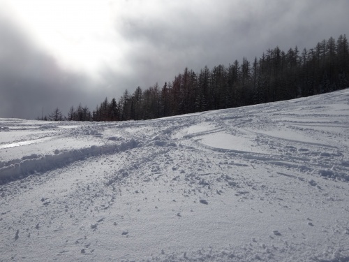 Snow in Les Arcs