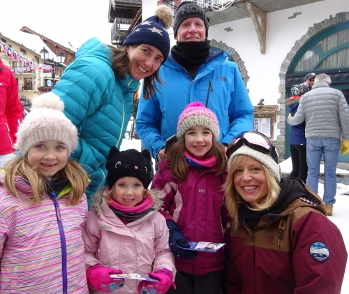 Meeting Jenny Jones in Les Arcs