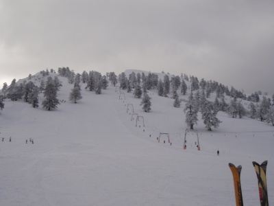 Greek ski slopes