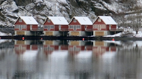 Aurlands fjord, Norway