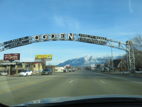 The road to Ogden