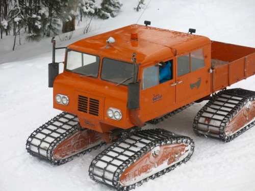 Snowcats at McCall, Idaho