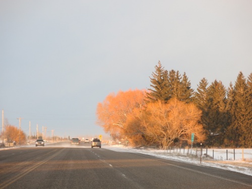 The road to Jackson Hole