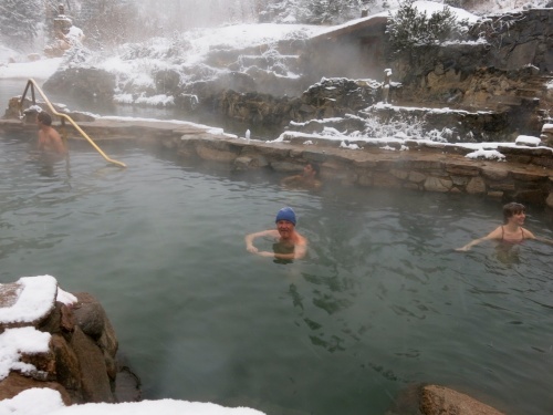 Hot springs near Steamboat