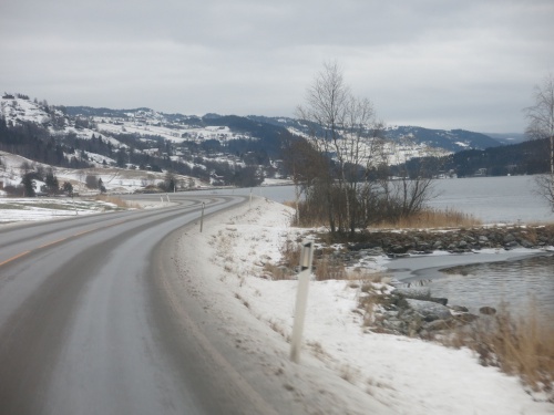 The road to Hemsedal