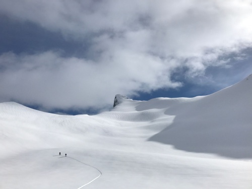 Making our way to the peak of Kopphornet