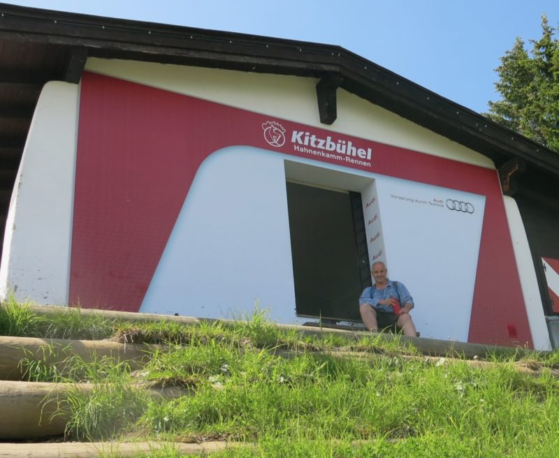 Hiking the Hahnenkamm. Image © PlanetSKI