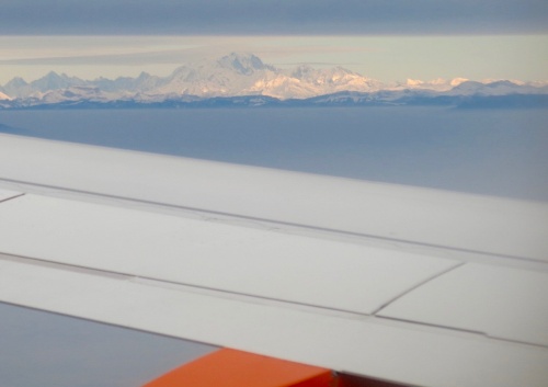 Flying in to Lyon airport