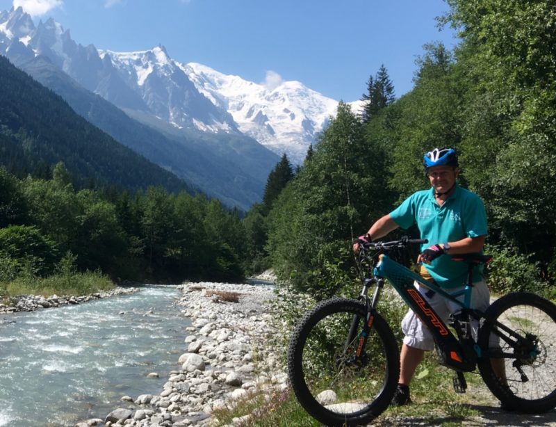 Chamonix in the summer