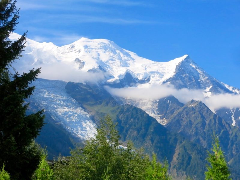 Chamonix in the summer