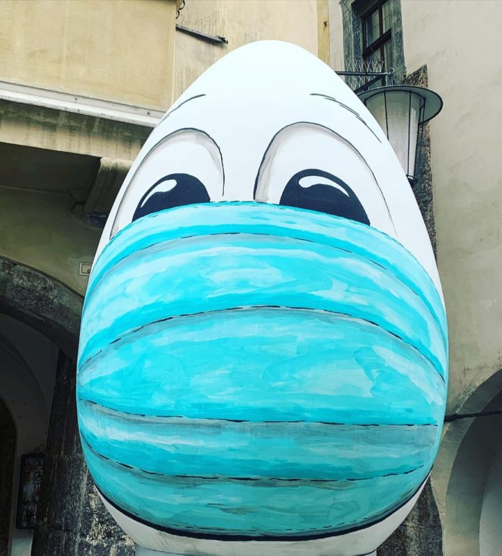 Easter Egg in Innsbruck, Tirol, Austria