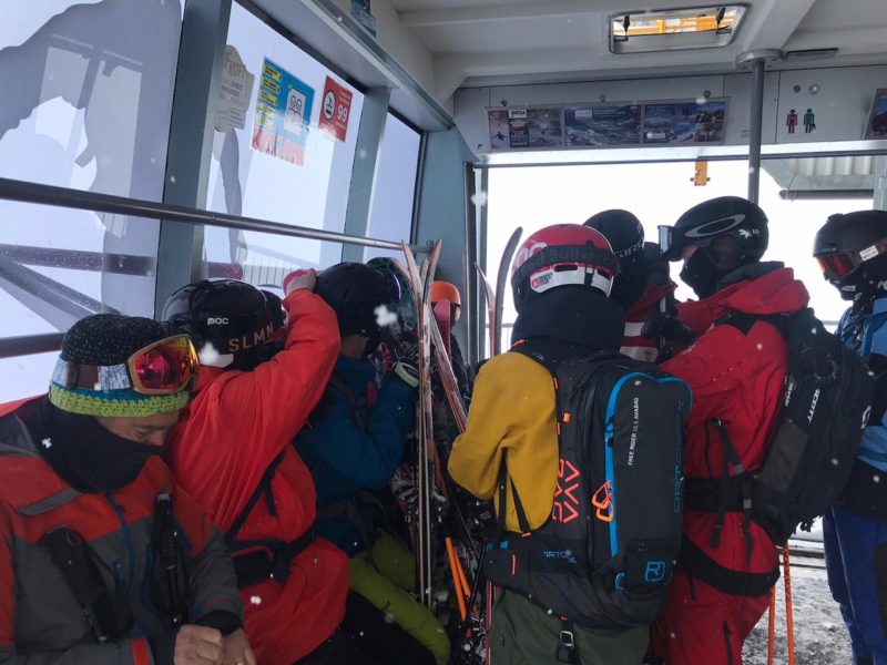 Jumbo cable car, Verbier