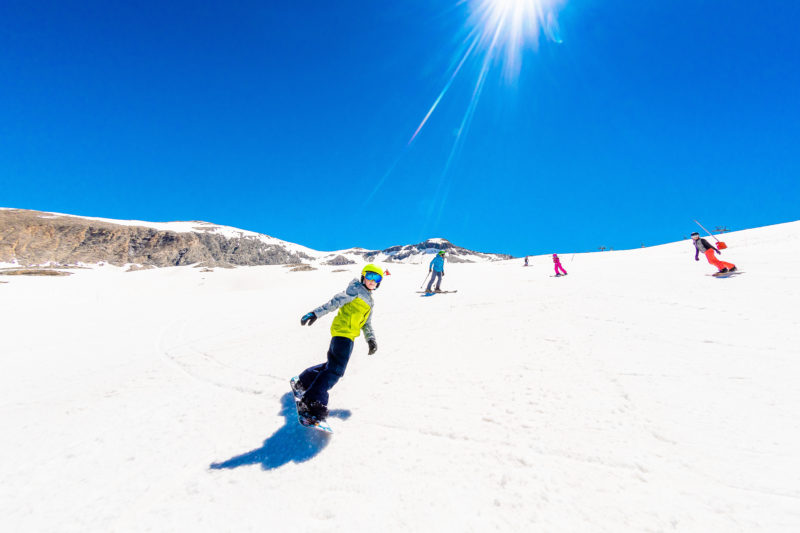 Summer skiing. Image c/o Val d'Isere Tourist office