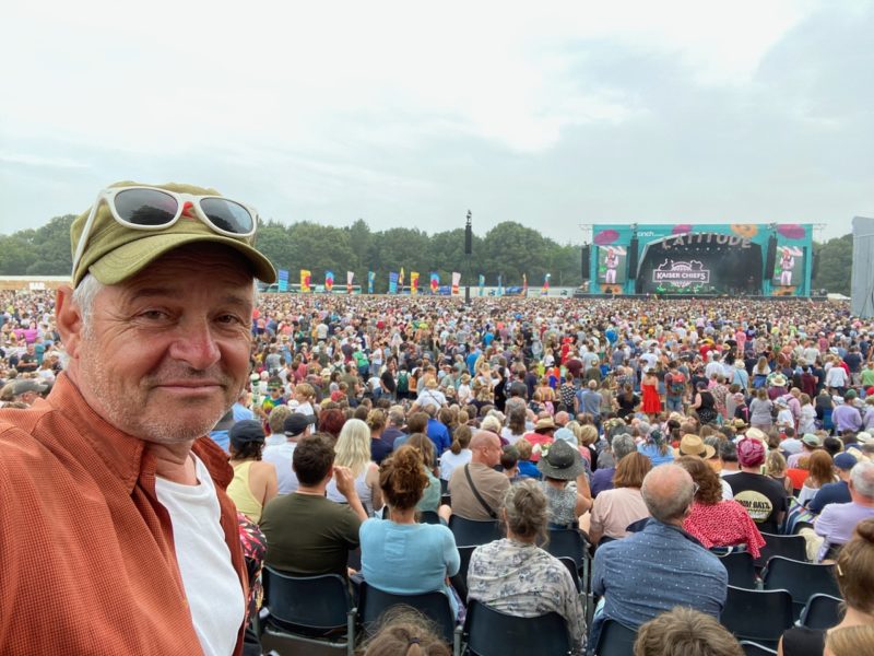 PlanetSKI at the Latitude Festival. Image © PlanetSKI