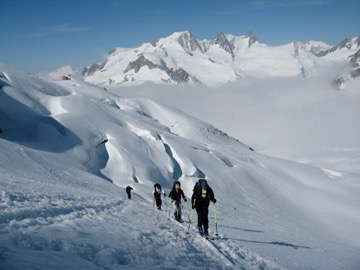 Aletsch glacier, Switzerland. Image © PlanetSKI