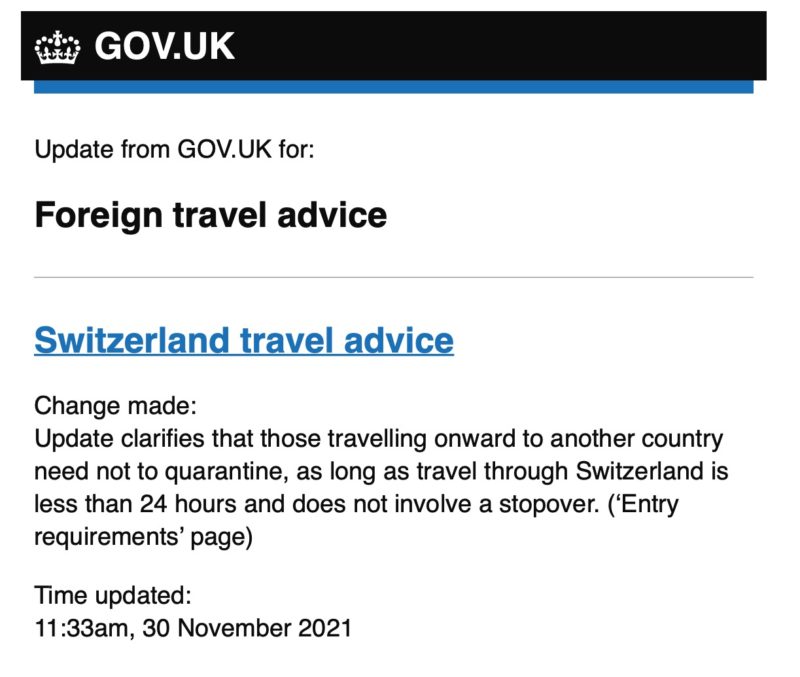 UK Government advice