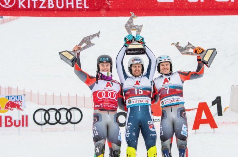 Dave Ryding, Hahnenkamm slalom. Image © Juergen Klecha