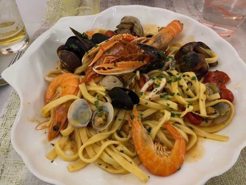 Seafood delight, Aosta. Image © PlanetSKI