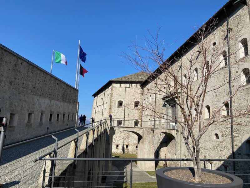 Forti Bard, Aosta Valley. Image © PlanetSKI