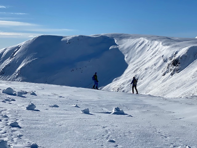 Ski touring in Glenshee. Image c/o Graeme Wallace