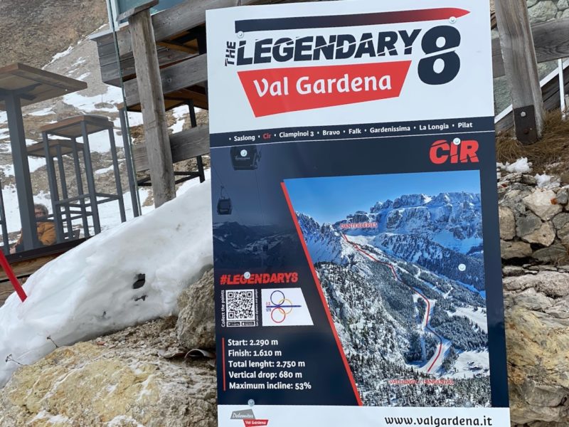 The Legendary 8, Val Gardena. Image © PlanetSKI