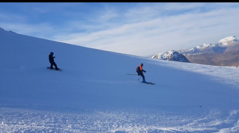 Skiing in Scotland. Image c/o Rod Frazer.