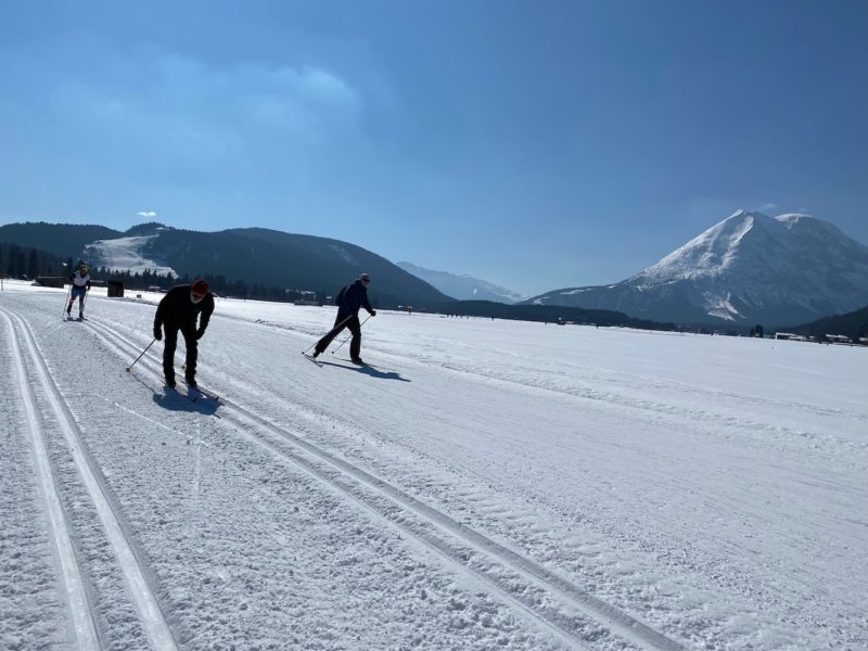 Nordic skiing at Leutasch, Tirol. Image © PlanetSKI