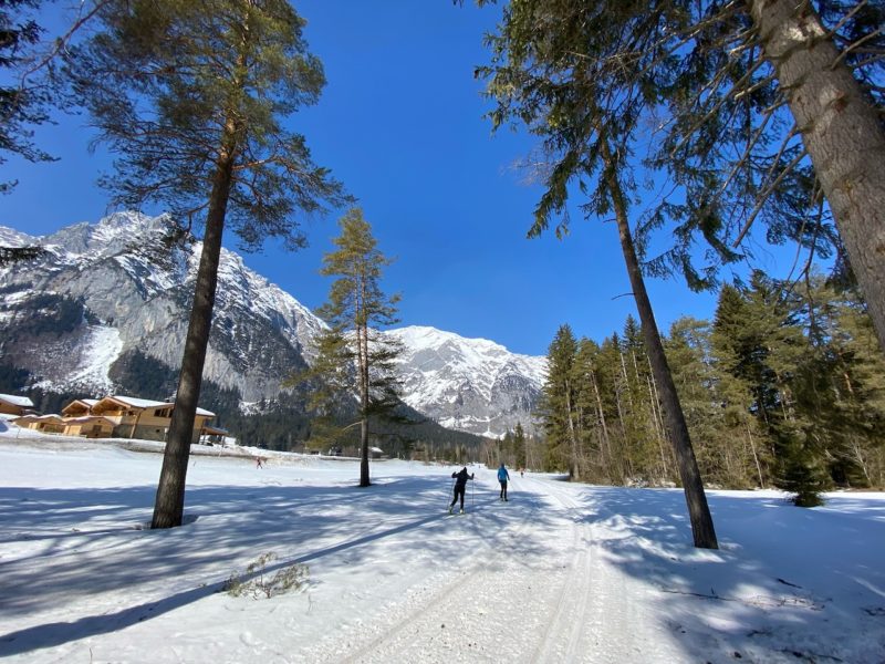 Nordic skiing at Leutasch, Tirol. Image © PlanetSKI