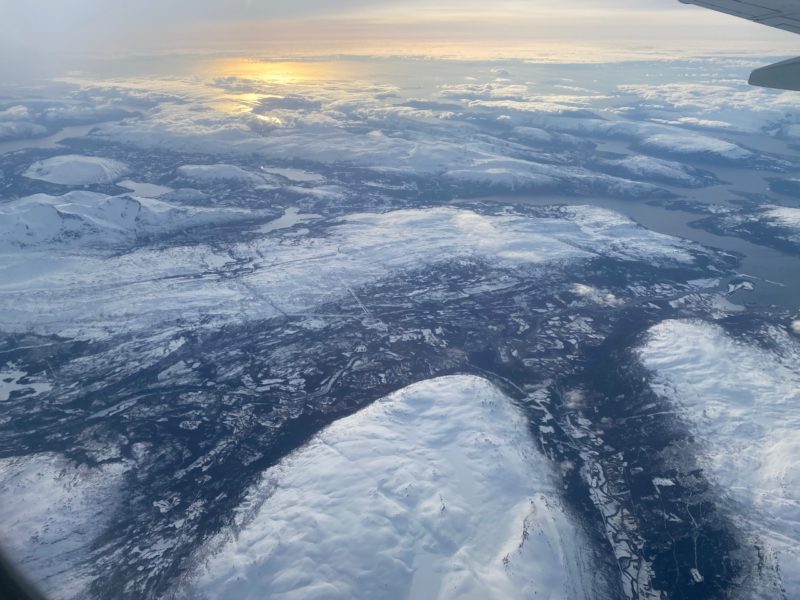 Heading to the Arctic Circle, Norway. Image © PlanetSKI