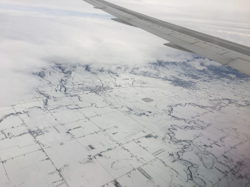 Flying in to Salt Lake City. Image © PlanetSKI