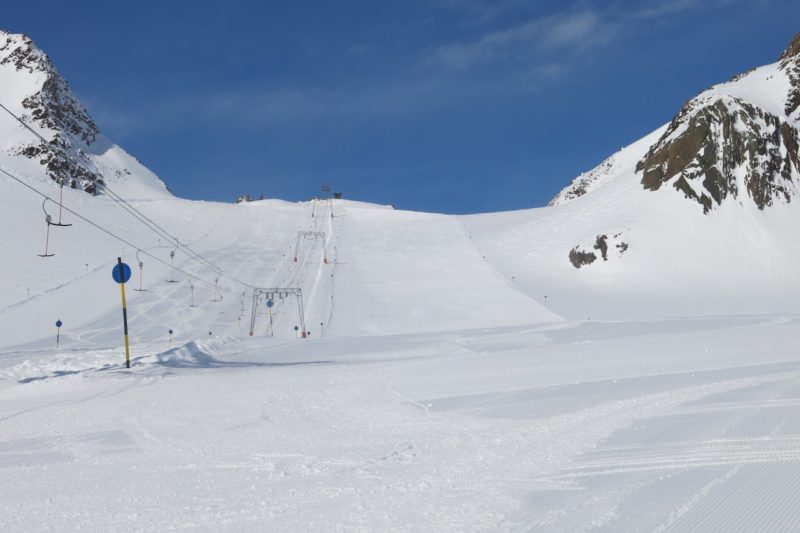 Glacier in Soelden. Image © PlanetSKI