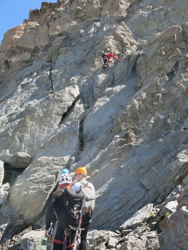 Climbing Mont Fort. Image © PlanetSKI