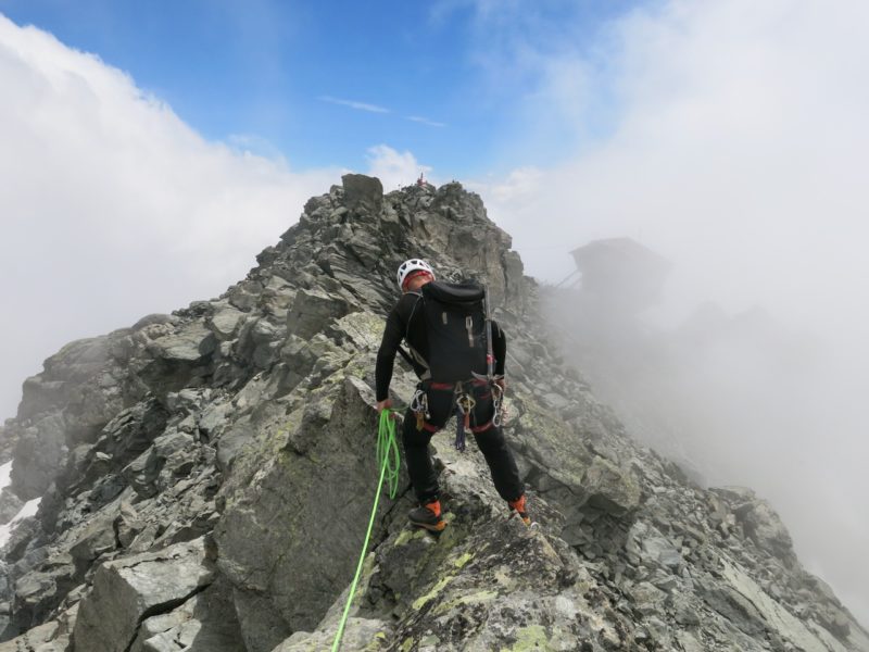 Climbing Mont Fort. Image © PlanetSKI