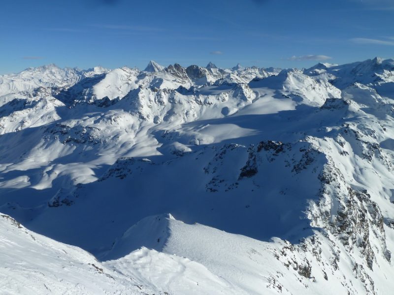 View from Mont Fort, Verbier. Image © PlanetSKI