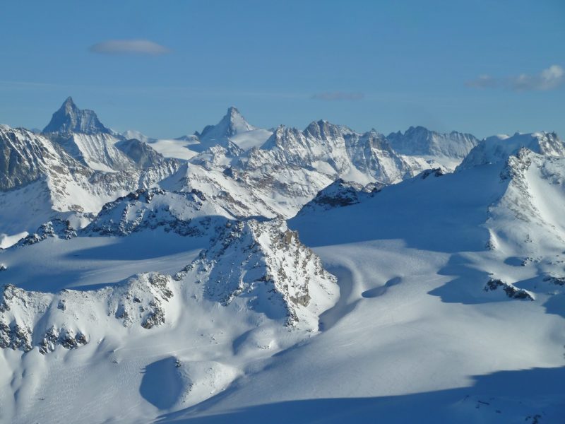 View from Mont Fort, Verbier. Image © PlanetSKI