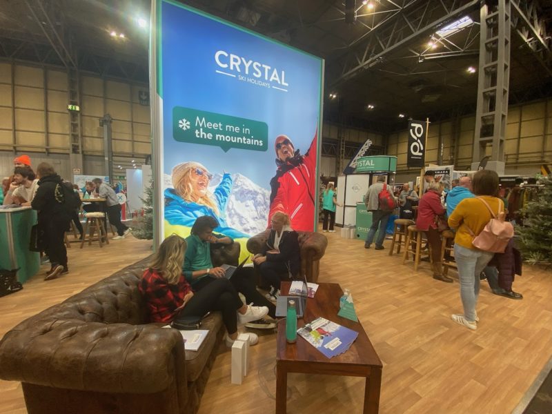 Crystal Ski at the National Snow Show. Image © PlanetSKI