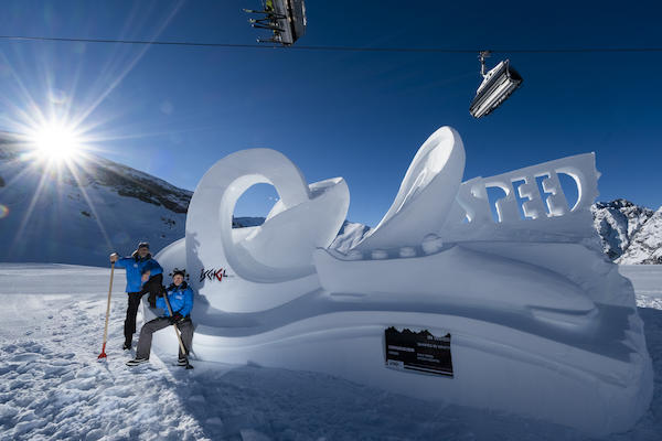 Snow sculptures Copyright © TVB Paznaun-Ischgl 