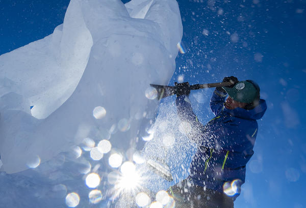 Snow sculptures © TVB Paznaun-Ischgl