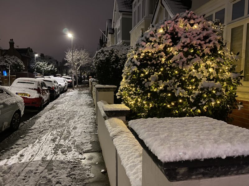 Snow in the UK. Image © PlanetSKI