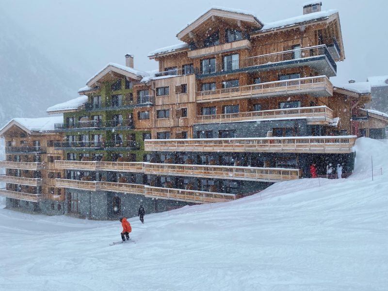 Bear Lodge, Arc 1950. France. Image © PlanetSKI