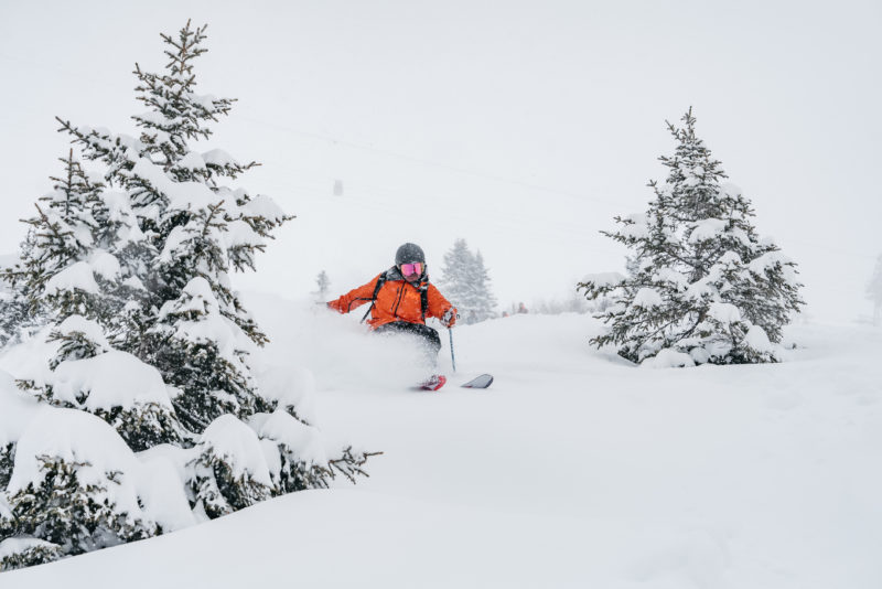 James in the Verbier powder. Image c/o Helly Hansen and Craig Paterson.