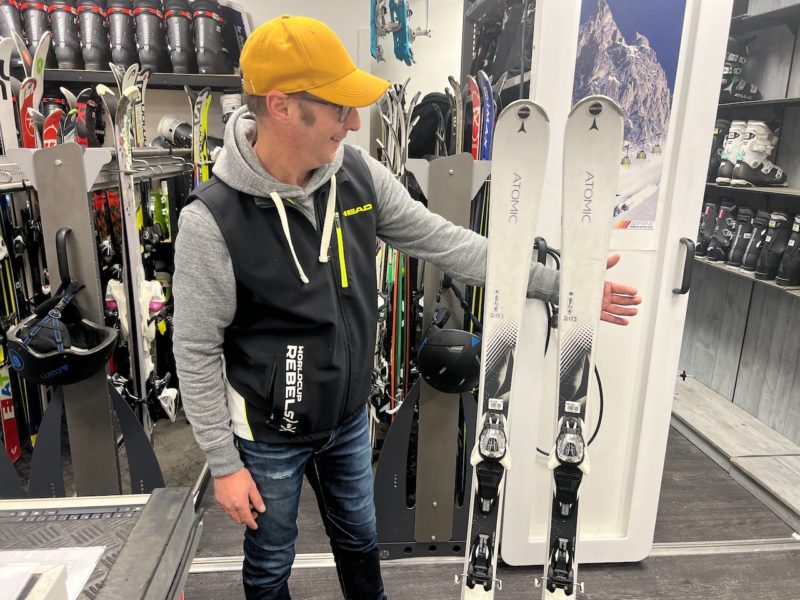 Ski testing with Intersport. Image © PlanetSKI