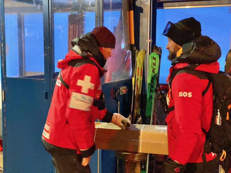 Verbier Piste Patrol. Image © PlanetSKI