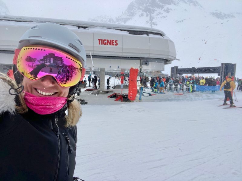 Claire McAteer, Tignes, France. Image © PlanetSKI