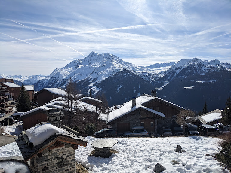 View from La Rosiere. Image c/o Tim Clark.