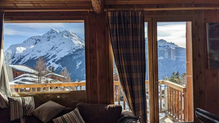 View from La Rosiere. Image c/o Tim Clark.