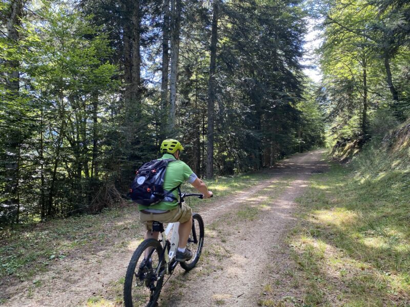 E-biking in the Pyrenees. Image © PlanetSKI